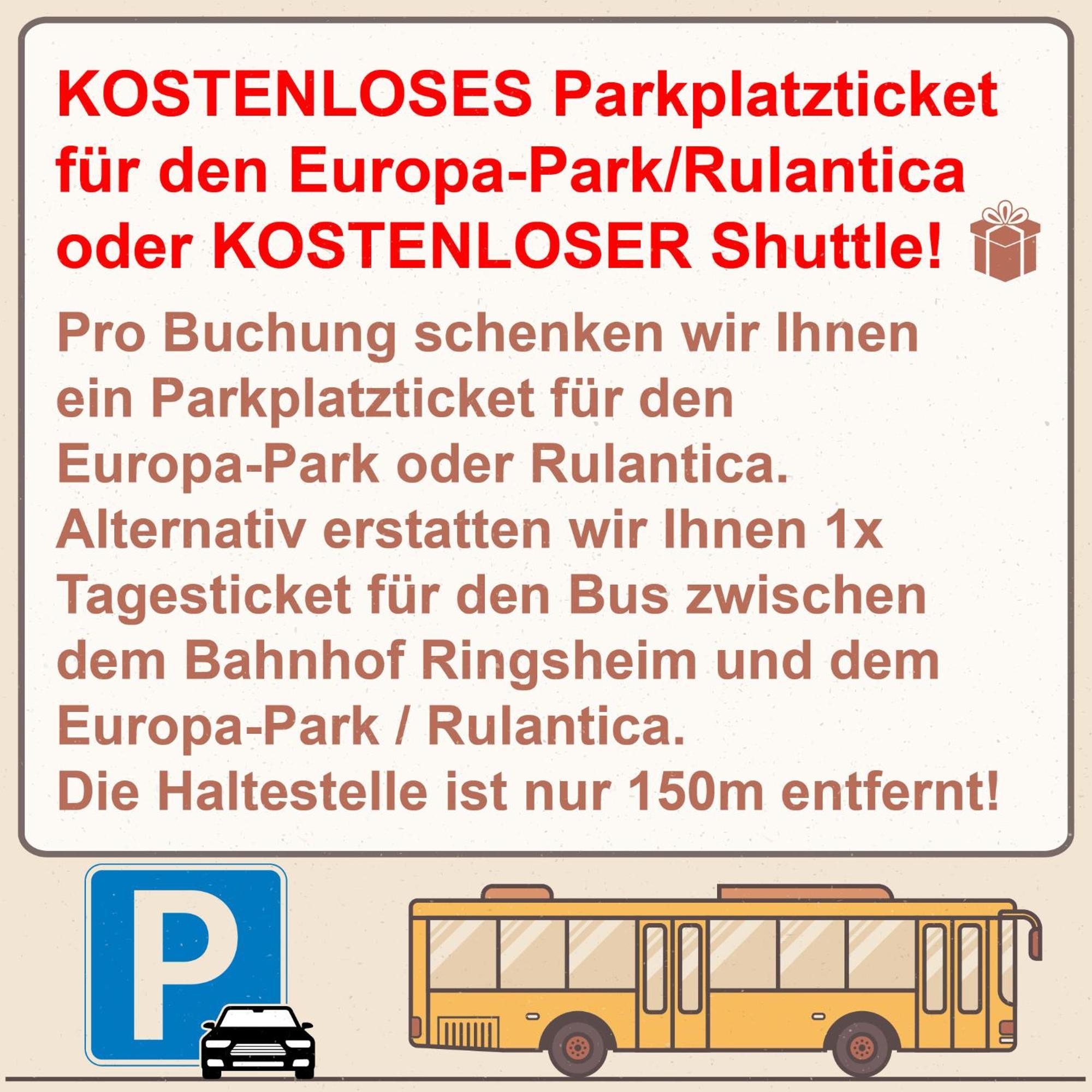 Hotel Sunparc - Shuttle Zum Europa-Park Rust 4Km & Rulantica 2Km Рингсхайм Экстерьер фото